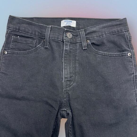 DENIZEN from LEVI’s 288 SKINNY Men’s Black 30 x 32 Jeans - Picture 1 of 4